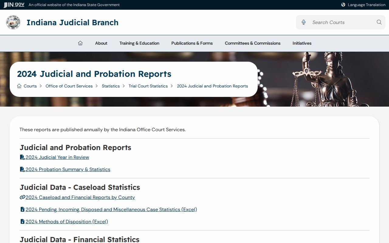 Martin County criminal docket 2024 filing statistics